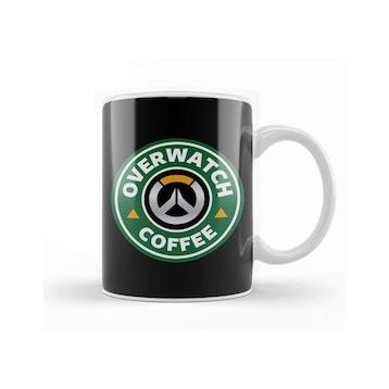 Baskı Dükkanı Overwatch Coffee Starbucks Kupa