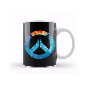 Baskı Dükkanı Overwatch Galaxy Silhouette Kupa