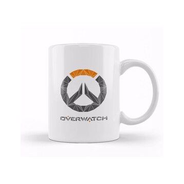 Baskı Dükkanı Overwatch Geometric Logo Kupa