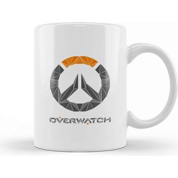 Baskı Dükkanı Overwatch Geometric Logo Kupa