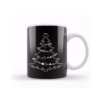 Baskı Dükkanı Overwatch Logo Christmas Tree Baubles Kupa