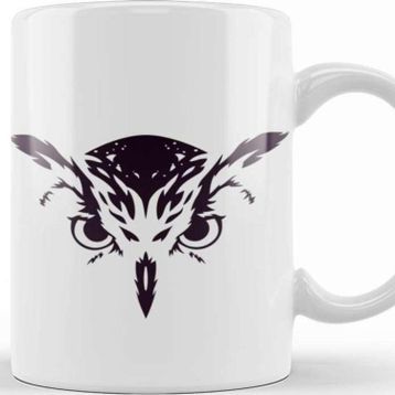 Baskı Dükkanı Owl Head Kupa