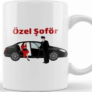 Baskı Dükkanı Özel Şoför Kupa Bardak