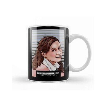 Baskı Dükkanı Pam Beesly Dunder Mifflin Kupa