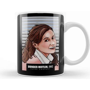 Baskı Dükkanı Pam Beesly Dunder Mifflin Kupa