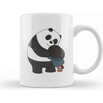 Baskı Dükkanı Panda And Chloe We Bare Bears Kupa