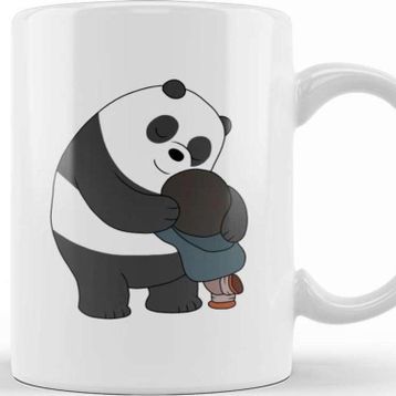 Baskı Dükkanı Panda And Chloe We Bare Bears Kupa