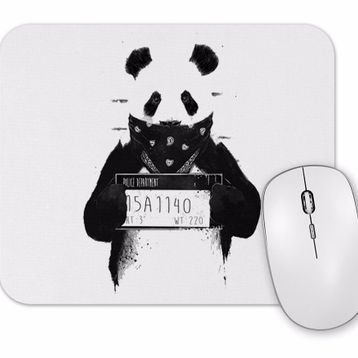 Baskı Dükkanı Panda Bad Mouse Pad