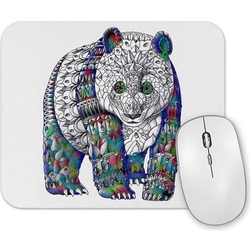 Baskı Dükkanı Panda Color Mouse Pad