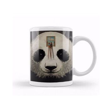 Baskı Dükkanı Panda Window Cleaner Kupa