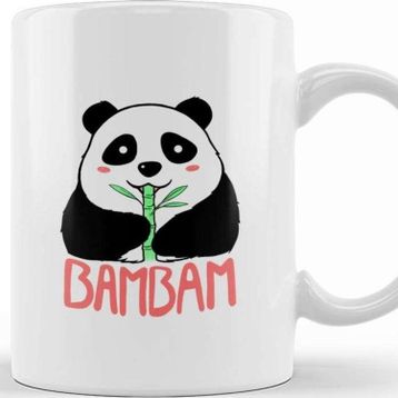 Baskı Dükkanı Pandas Panda Bambam Kupa