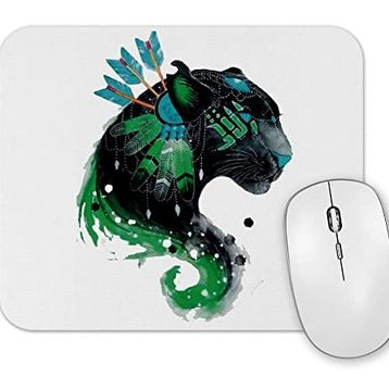 Baskı Dükkanı Pantera Guerreira Mouse Pad