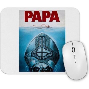 Baskı Dükkanı Papa Ghost B C Mouse Pad