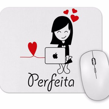 Baskı Dükkanı Para Casal Conexao Perfeita Mouse Pad