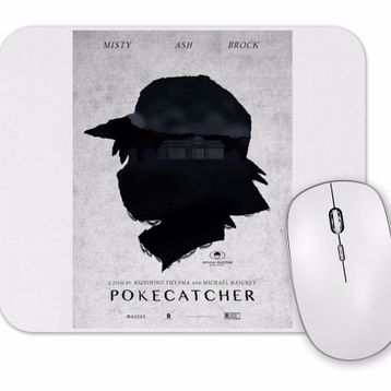 Baskı Dükkanı Parody Pokecatcher Mouse Pad