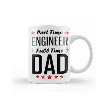 Baskı Dükkanı Part Time Engineer Full Time Dad Kupa