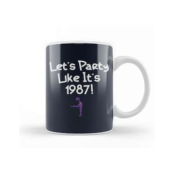 Baskı Dükkanı Party Like 1987 Bite Fnaf Kupa