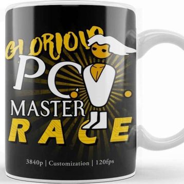 Baskı Dükkanı Pc Master Race Glorious Glorious Pc Master Race Kupa