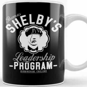 Baskı Dükkanı Peaky Blinders Thomas Shelbys Leadership Program Birmingham England Kupa