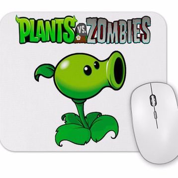 Baskı Dükkanı Peashooter Plants ve Zombies Mouse Pad