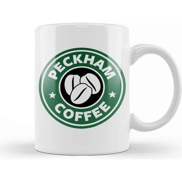 Baskı Dükkanı Peckham Coffee Starbucks Kupa
