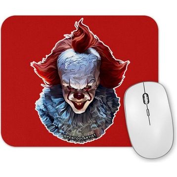 Baskı Dükkanı Pennywise Simplified Colors Version Mouse Pad