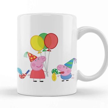 Baskı Dükkanı Peppa Pig Kupa