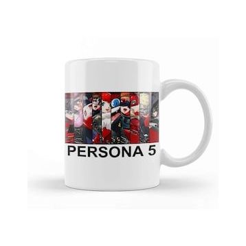 Baskı Dükkanı Persona 5 Striker All Character Kupa