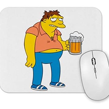 Baskı Dükkanı Personagem Dos Simpsons Mouse Pad