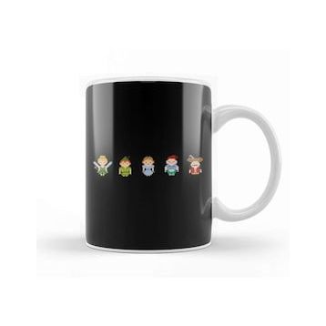 Baskı Dükkanı Peter Pan All Pixel Characters Kupa