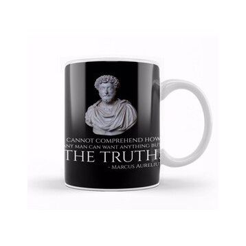 Baskı Dükkanı Philosophy Marcus Aurelius Quote Kupa