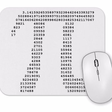 Baskı Dükkanı Pi Sayısı Matematik Özel Tasarım Mouse Pad