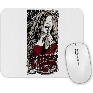 Baskı Dükkanı Piece of My Heart Janis Joplin Mouse Pad