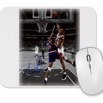 Baskı Dükkanı Pippen Dunk On Ewing Mouse Pad