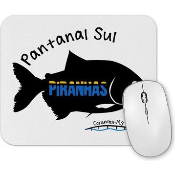 Baskı Dükkanı Piranha Balık Mouse Pad