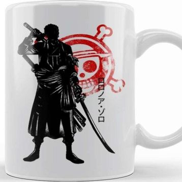 Baskı Dükkanı Pirate Hunter Zoro Kupa