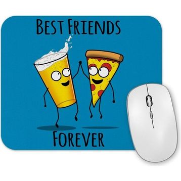 Baskı Dükkanı Pizza And Beer Mouse Pad