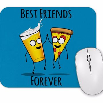 Baskı Dükkanı Pizza And Beer Mouse Pad