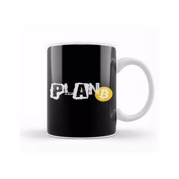 Baskı Dükkanı Plan B Bitcoin Cryptocurrency Decentralized Crypto Kupa