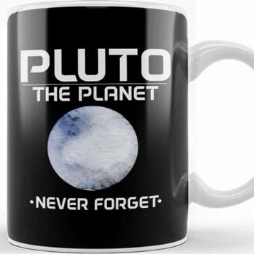 Baskı Dükkanı Planetary Science Pluto Planet Never Forget Pun Kupa