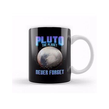 Baskı Dükkanı Planetary Science Pluto the Planet Never Forget Kupa
