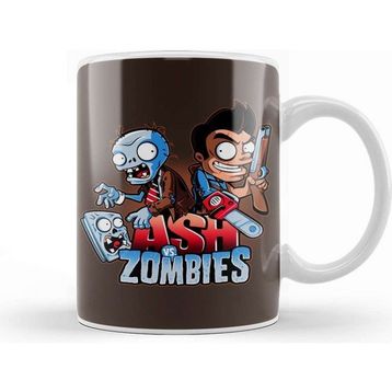 Baskı Dükkanı Plants Vs Zombies Ash Vs Zombies Kupa
