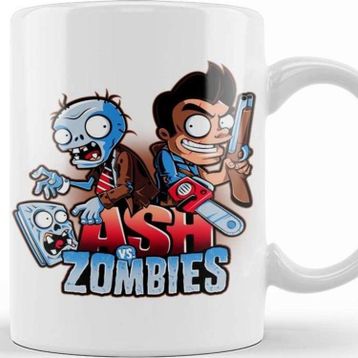 Baskı Dükkanı Plants Vs Zombies Ash Vs Zombies Kupa