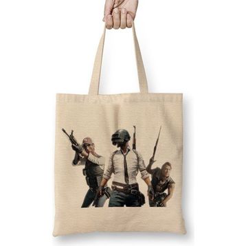 Baskı Dükkanı Playerunknown's Battlegrounds Pubg 04 Bez Çanta