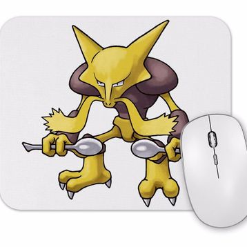 Baskı Dükkanı Pokemon Alakazam Mouse Pad