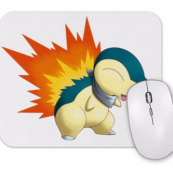 Baskı Dükkanı Pokemon Cyndaquil Mouse Pad