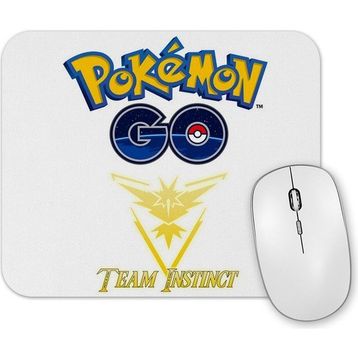 Baskı Dükkanı Pokemon Go Team Instinct Mouse Pad