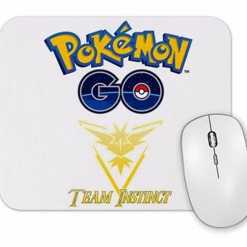Baskı Dükkanı Pokemon Go Team Instinct Mouse Pad