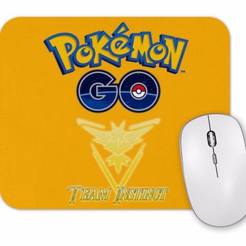 Baskı Dükkanı Pokemon Go Team Instinct Mouse Pad