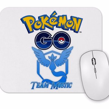 Baskı Dükkanı Pokemon Go Team Mystic Mouse Pad